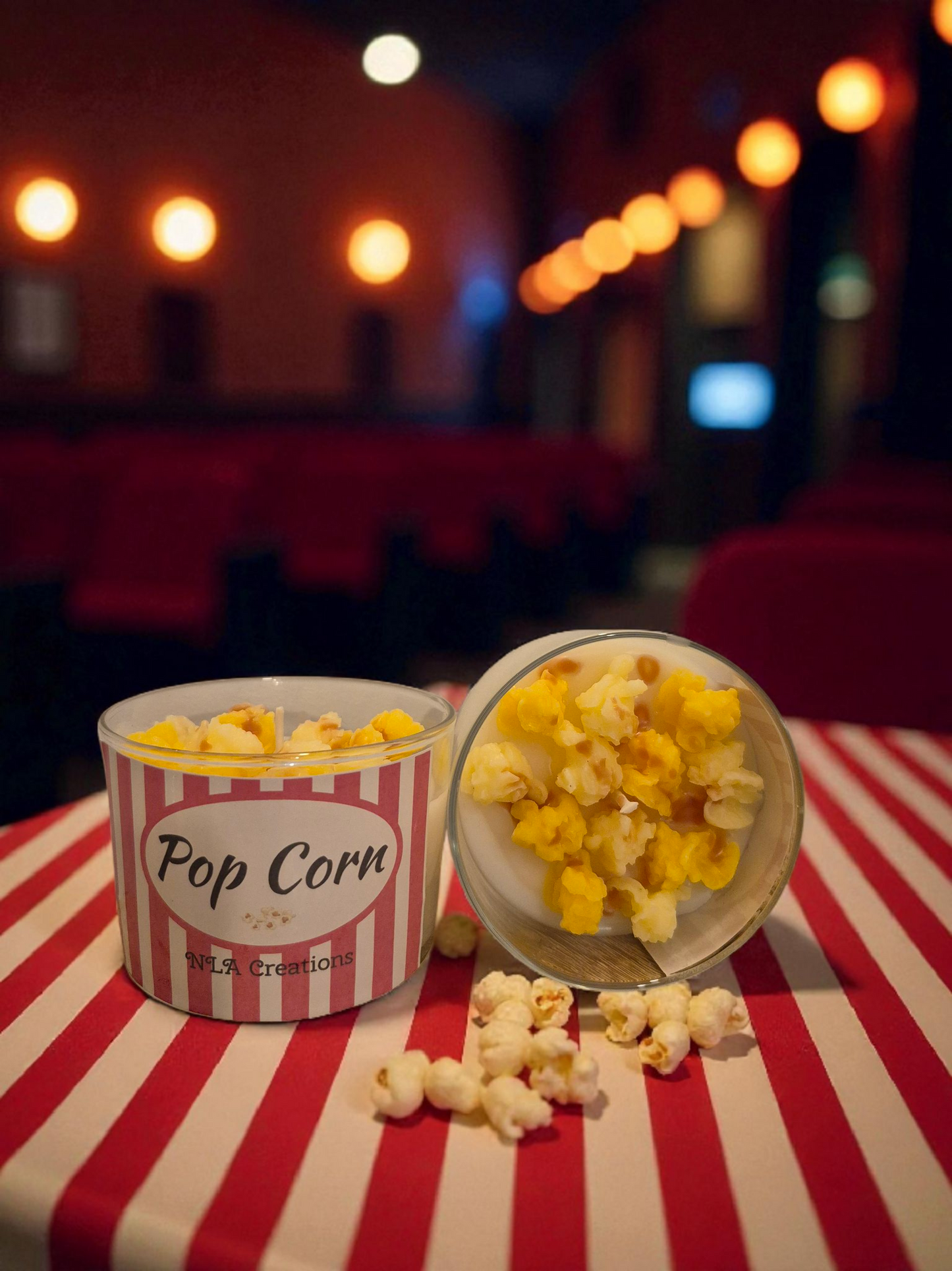 Bougie Artisanale - Pop Corn - NLA Creations