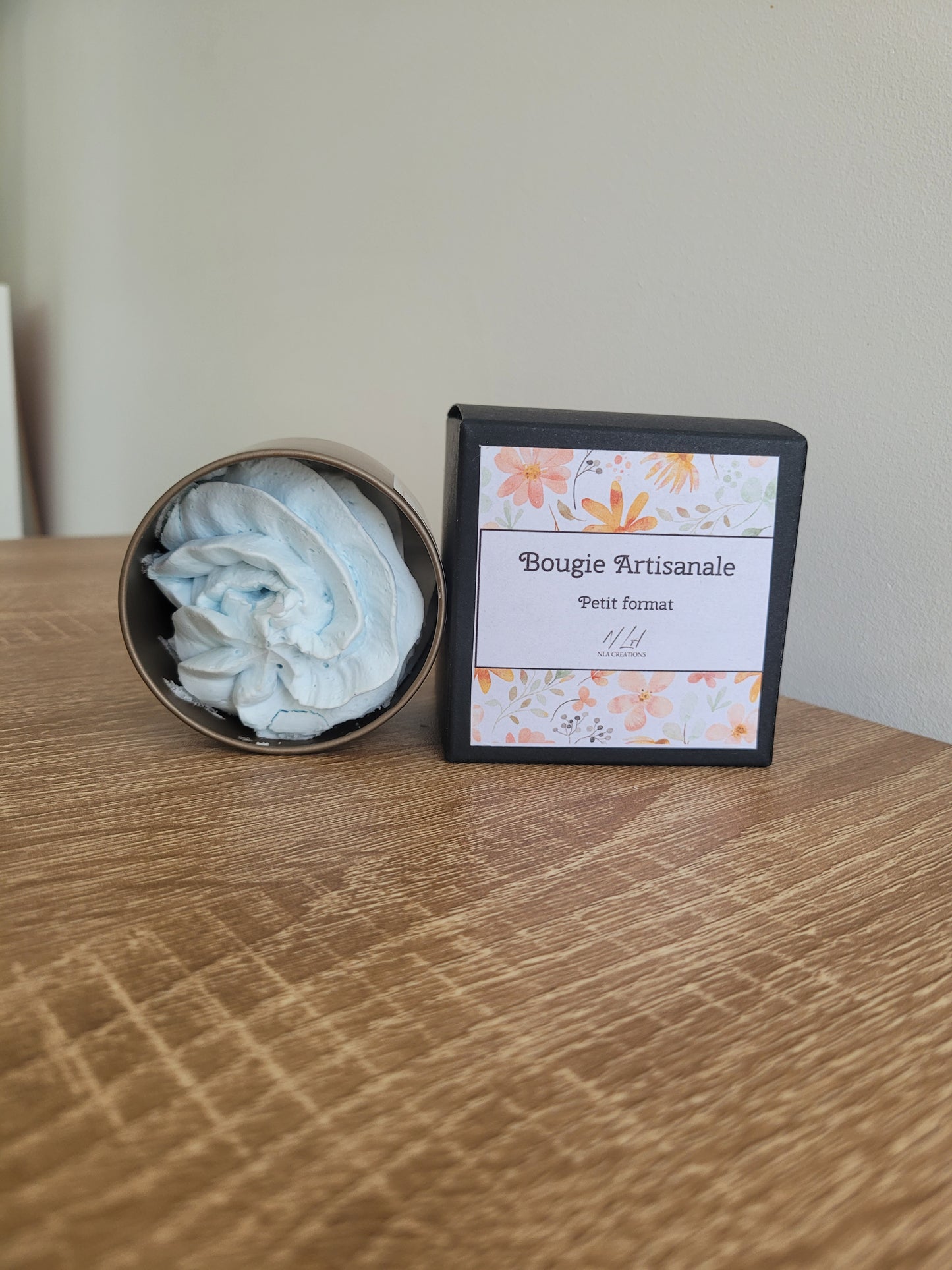 🍎 Bougie Chantilly petit format – Pomme d'amour - NLA Creations