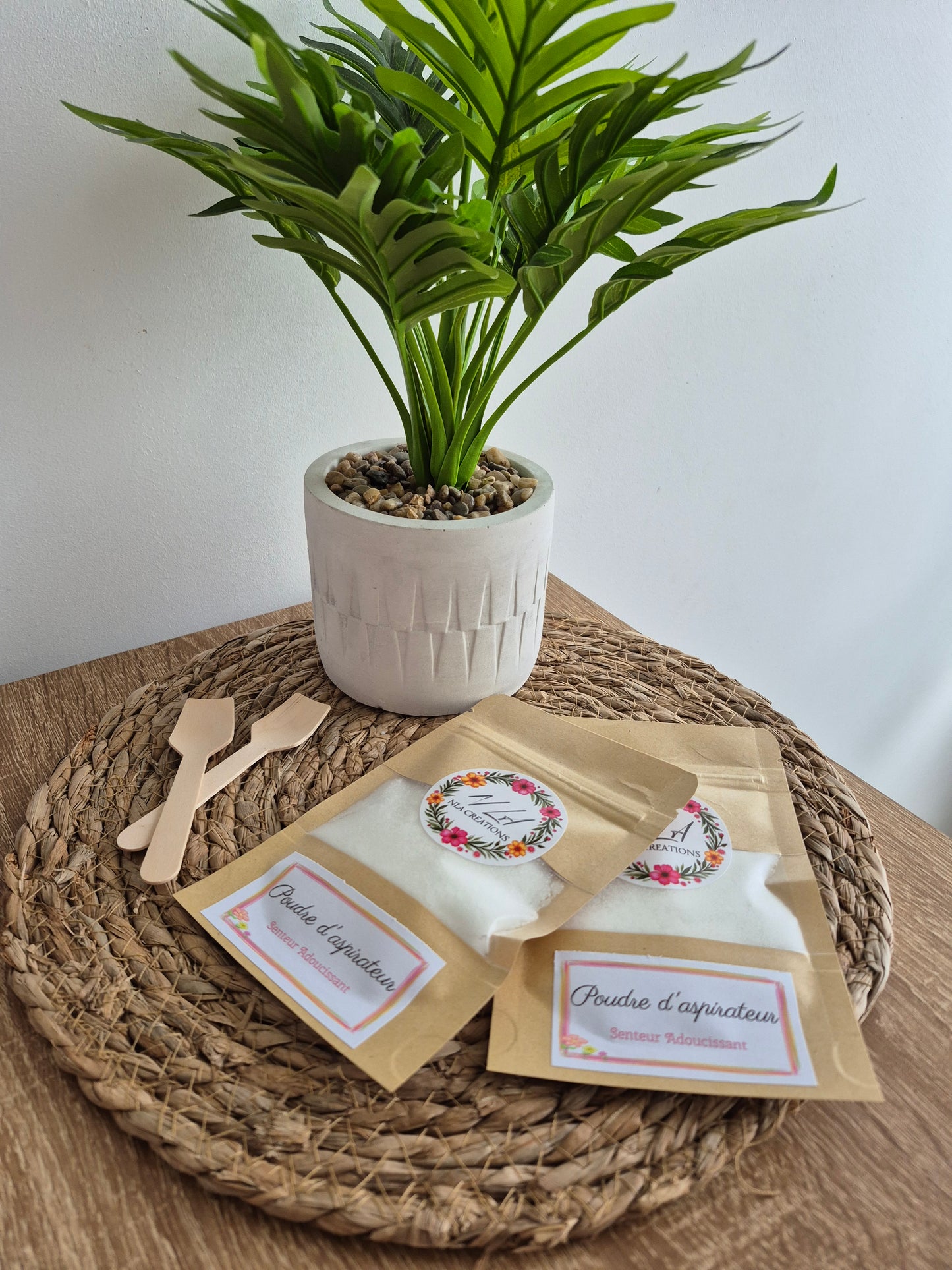 Poudre d'aspirateur - Senteur Adoucissant 50g - NLA Creations