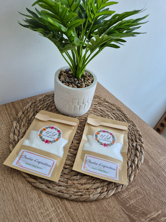 Poudre d'aspirateur - Senteur Sauge fraîche 50g - NLA Creations