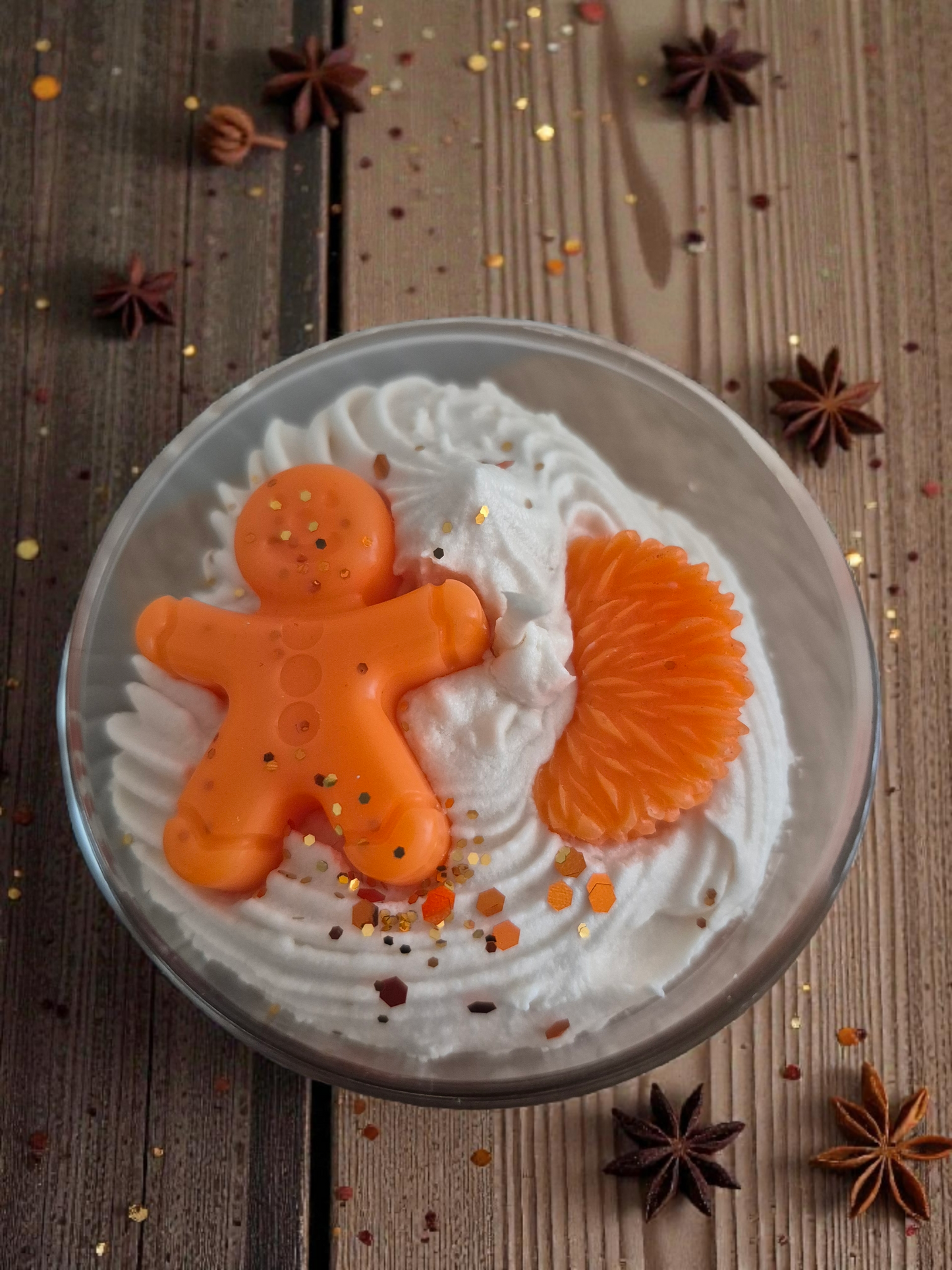 Bougie "Marché de Noël" senteur Orange épicée