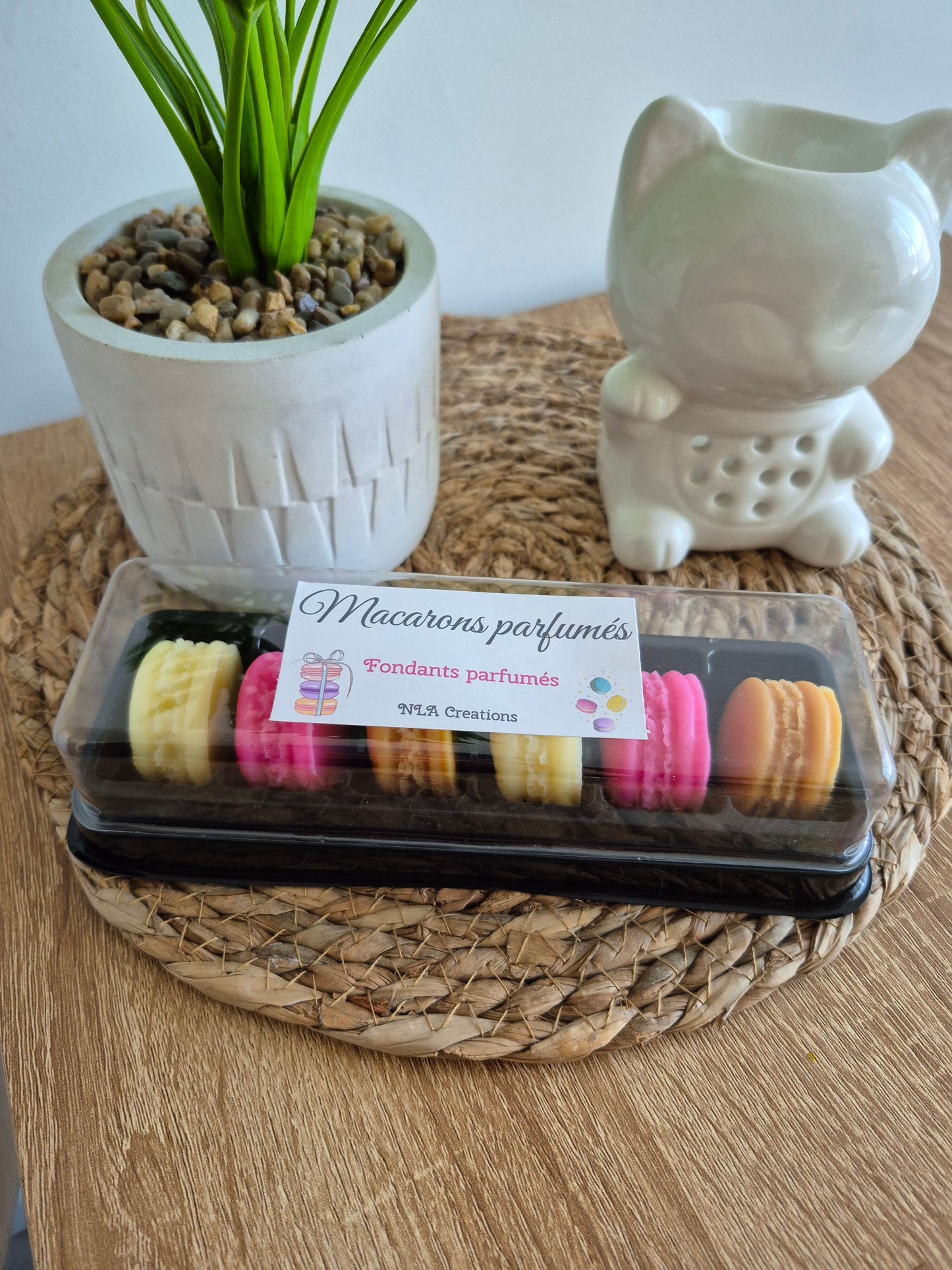 ✨ Coffret 6 Macarons Parfumés – Senteurs au Choix ✨ - NLA Creations