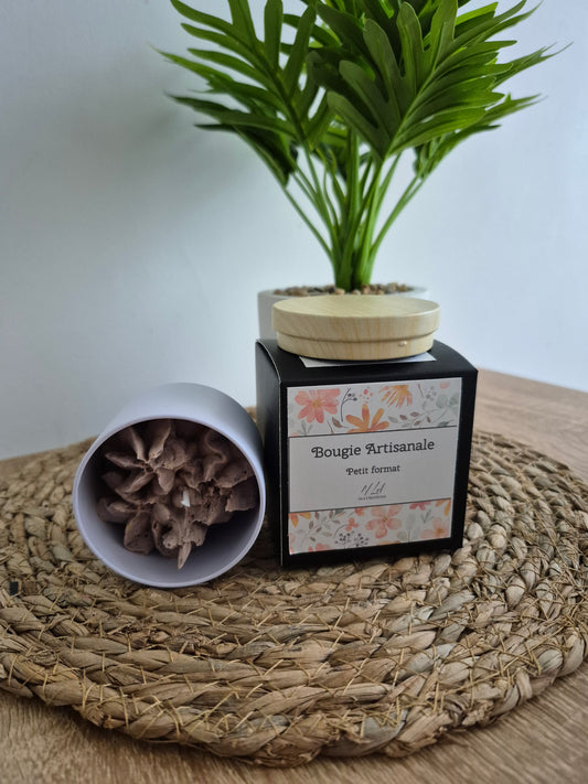 Bougie petit format - Senteur Vanille Épicée - NLA Creations