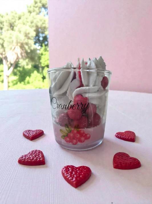 Bougie Instant cranberry - Senteur Chutney cranberry - NLA Creations