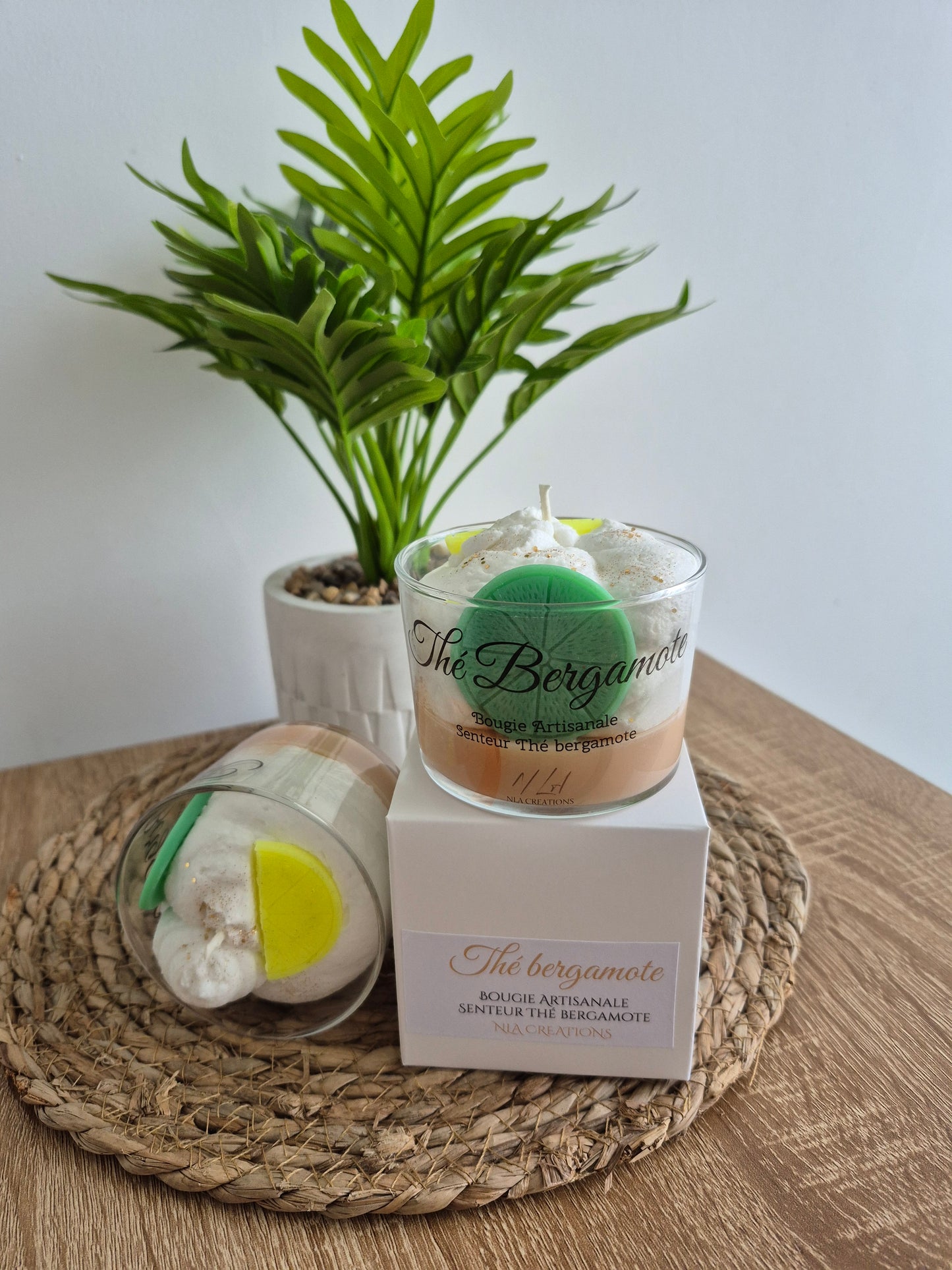 Bougie Thé Bergamote - NLA Creations