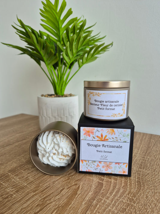 🌸 Bougie Mini format - Fleur de cerisier - NLA Creations