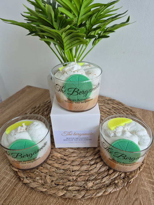 Bougie Thé Bergamote - NLA Creations