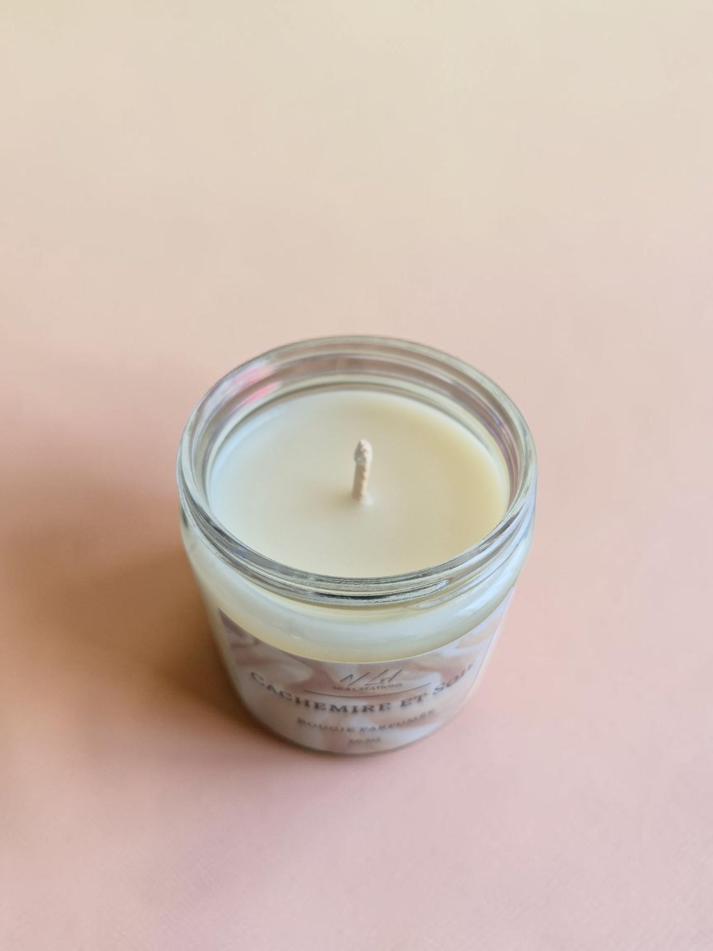 Bougie artisanale - Senteur Cachemire & soie - NLA Creations