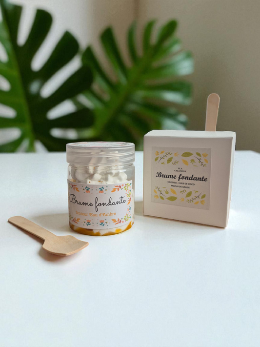 Fondant cremeux chantilly - Eau d’Ambre- 2 formats - NLA Creations