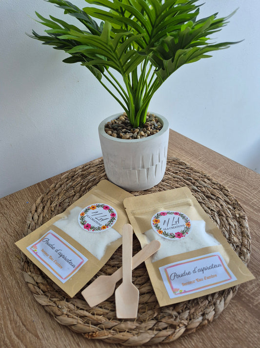 Poudre d'aspirateur - Senteur Eau d’Ambre 50g - NLA Creations