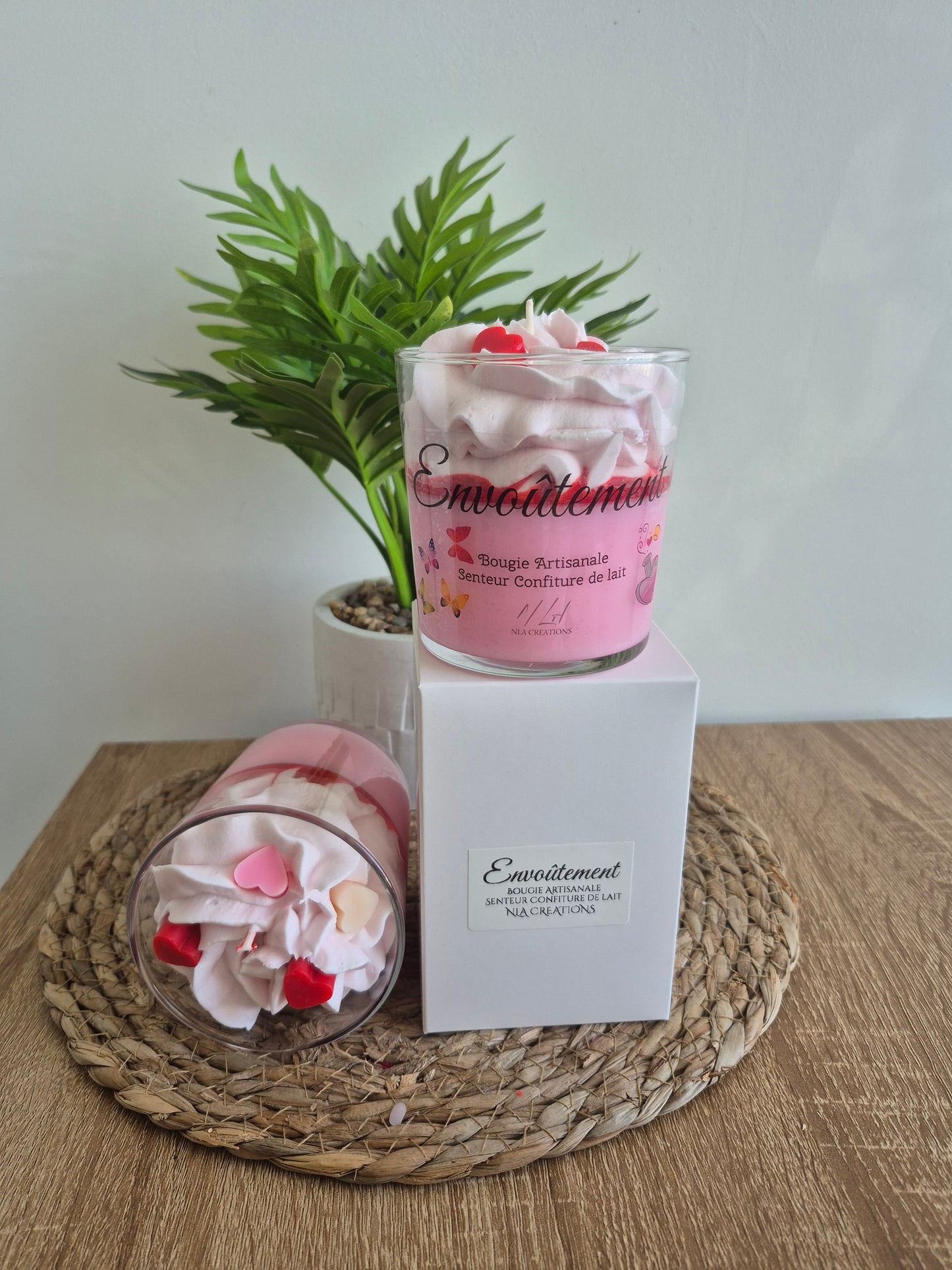 Bougie "Envoûtement" - Confiture de lait - NLA Creations