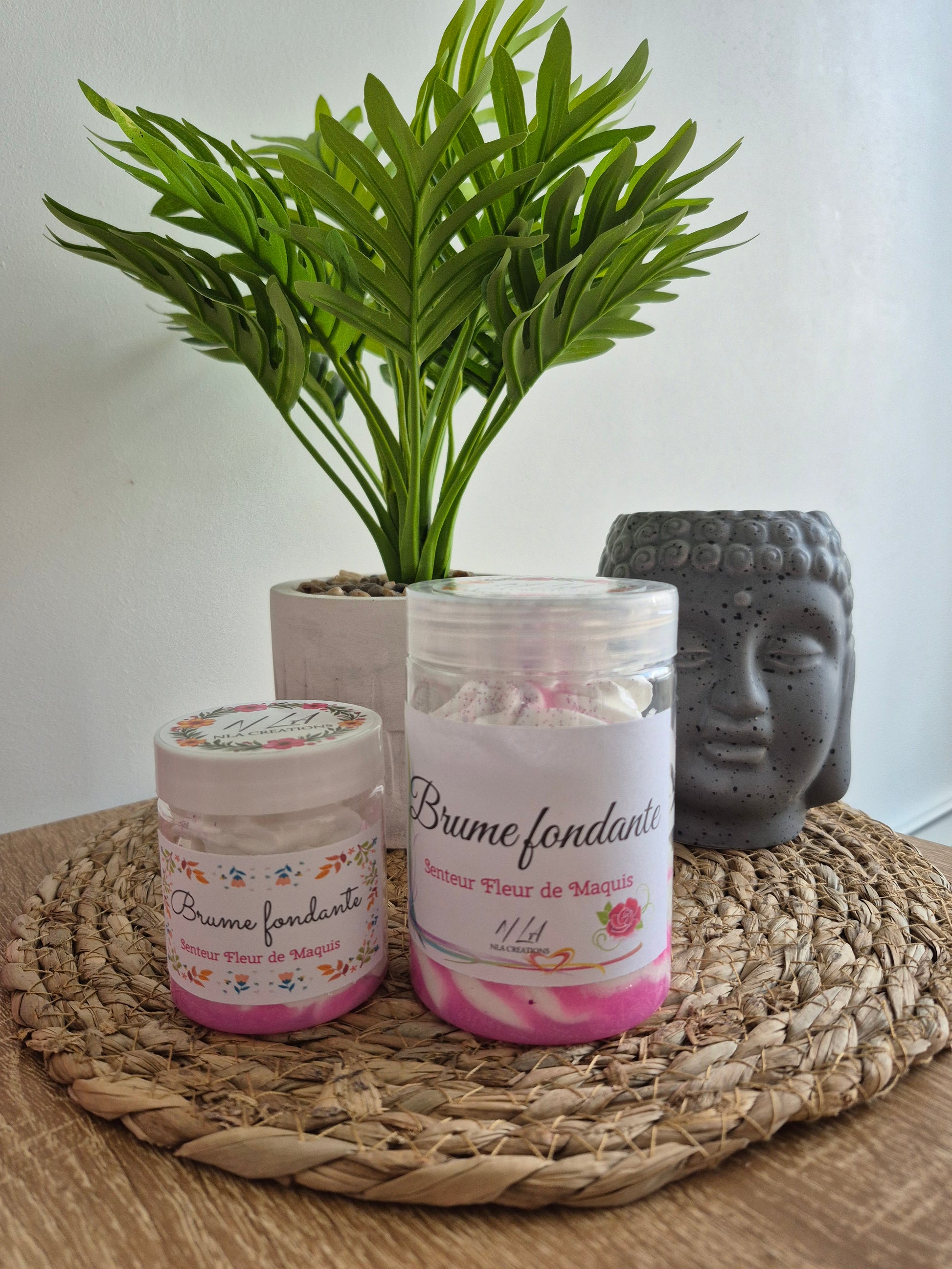 Fondant cremeux chantilly - Fleur de Maquis - 2 formats - NLA Creations 