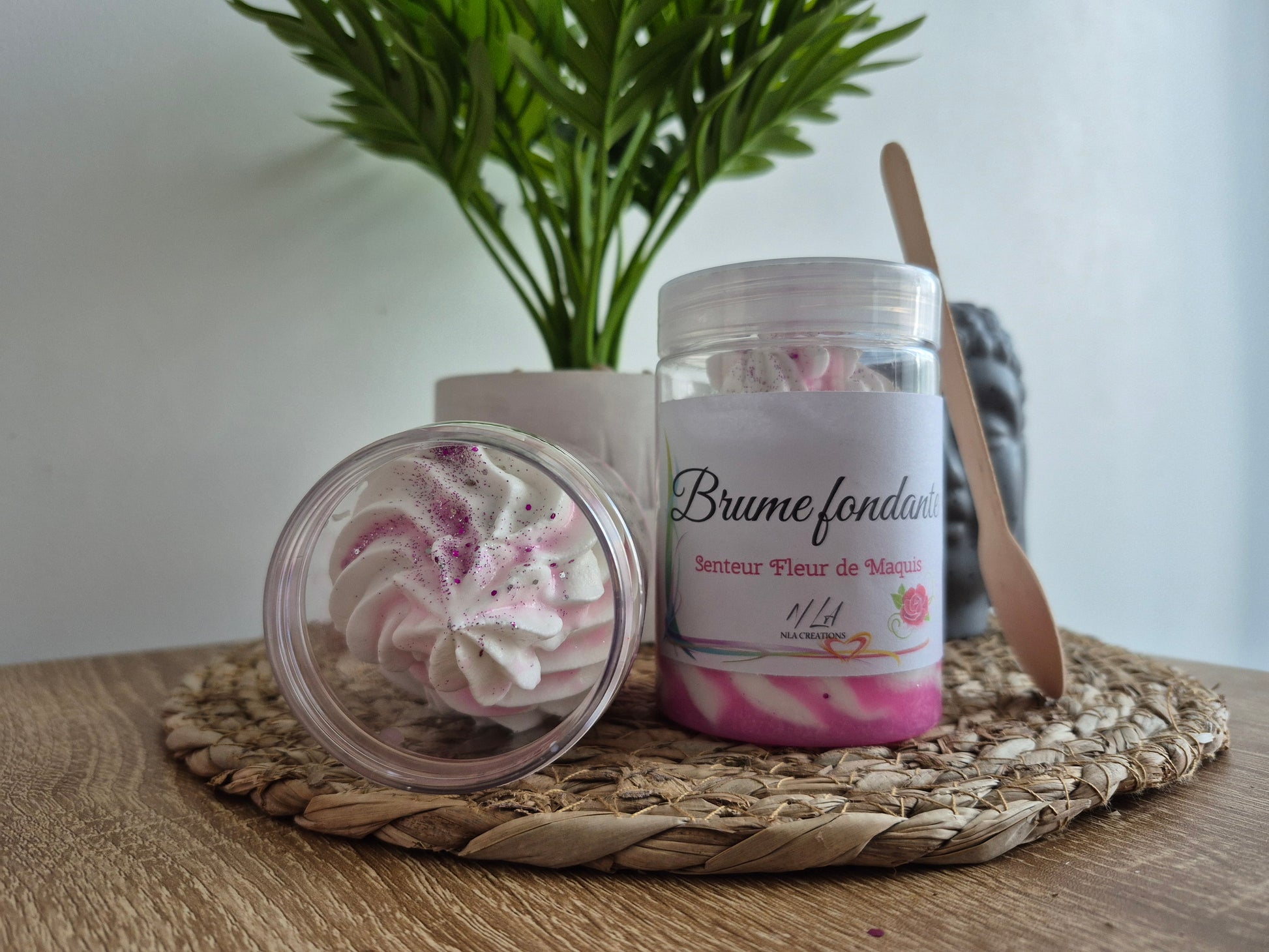 Fondant cremeux chantilly - Fleur de Maquis - 2 formats - NLA Creations 