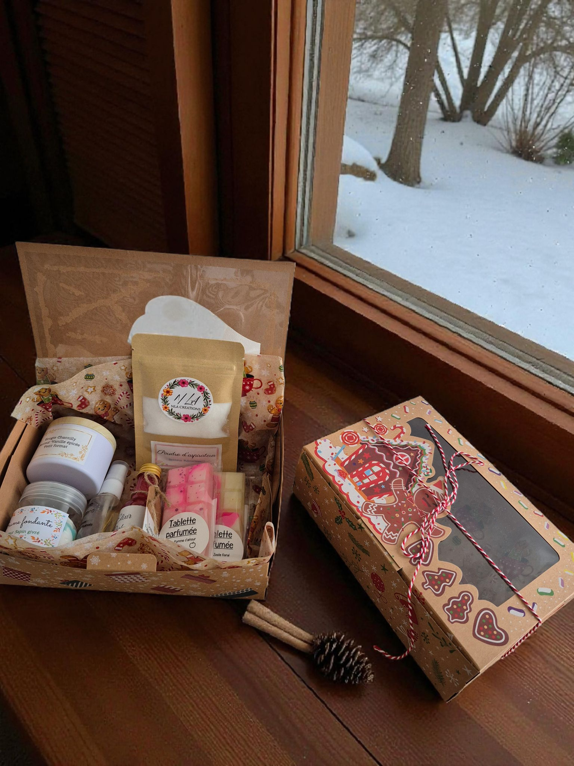 Coffret Noël Grand Format – Surprise & Parfums au Choix - NLA Creations 