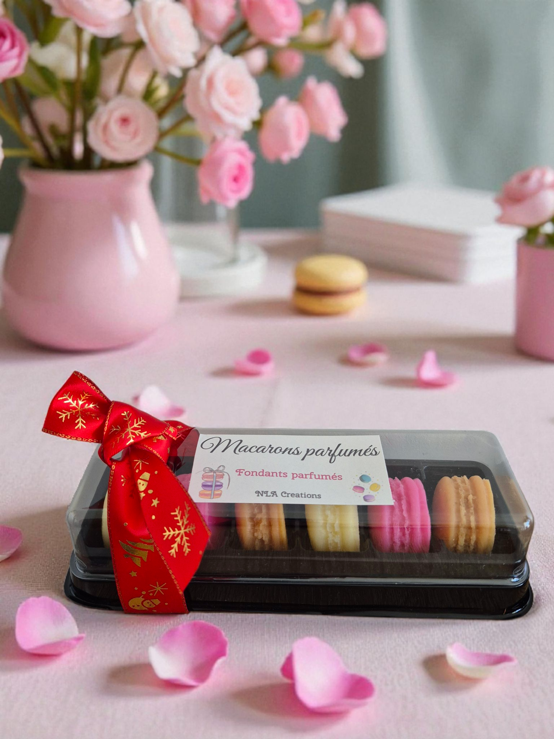 ✨ Coffret 6 Macarons Parfumés – Senteurs au Choix ✨ - NLA Creations 