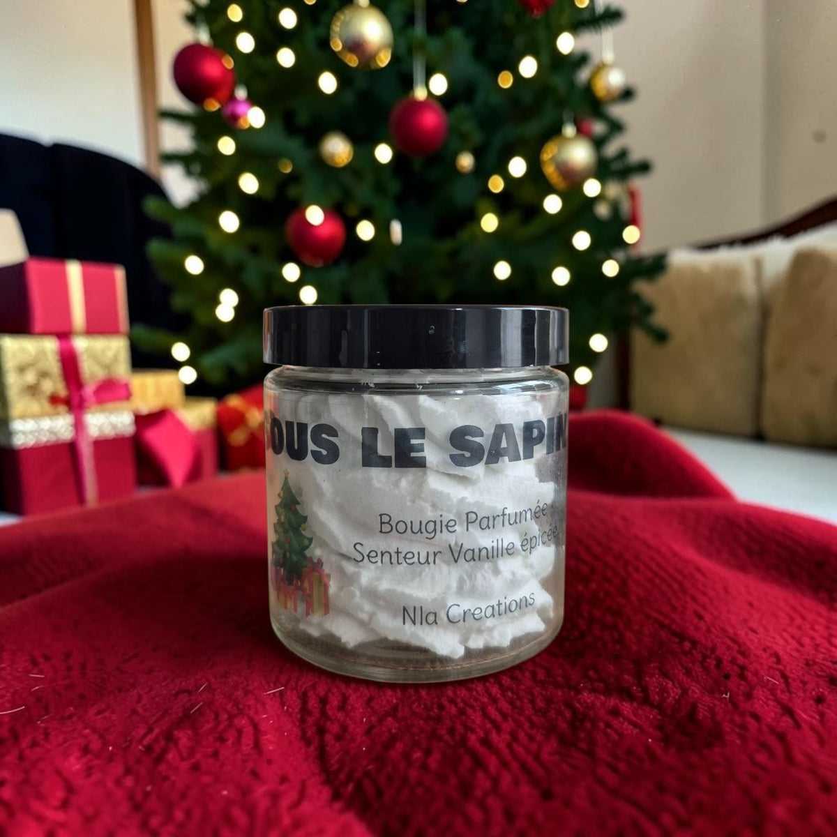 Bougie pas cher senteur vanille épicée
