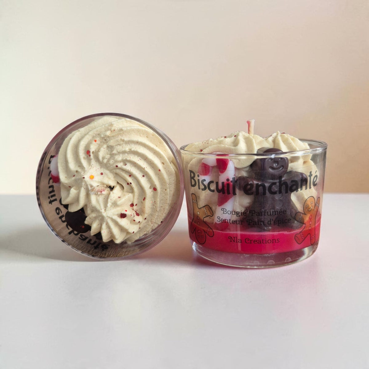 Bougie parfumée senteur pain d’épices 