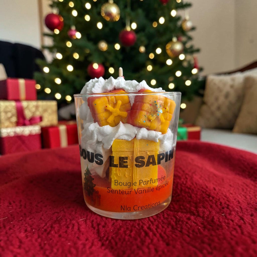 Bougie artisanale senteur vanille épicée