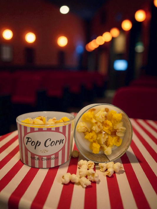 Bougie Artisanale - Pop Corn - NLA Creations 