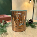 Magnifique brule parfum en metal pour Noel