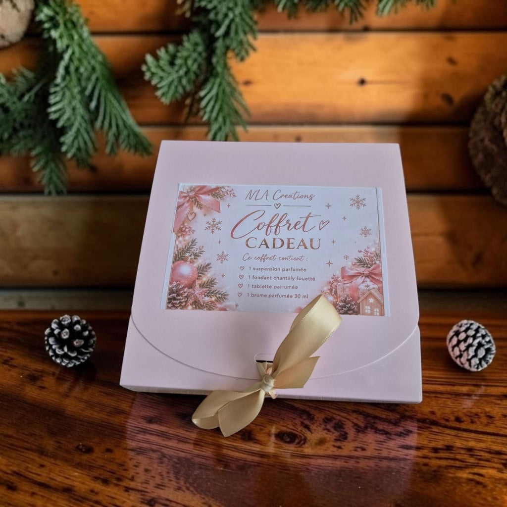 Coffret cadeau de Noel parfumé