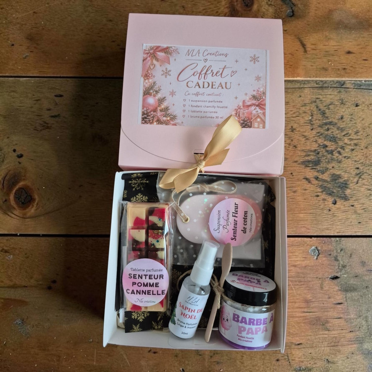 Coffret cadeau de noel parfumés
