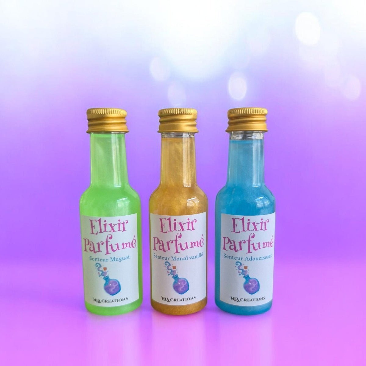 Fondant parfumé liquide parfum au choix