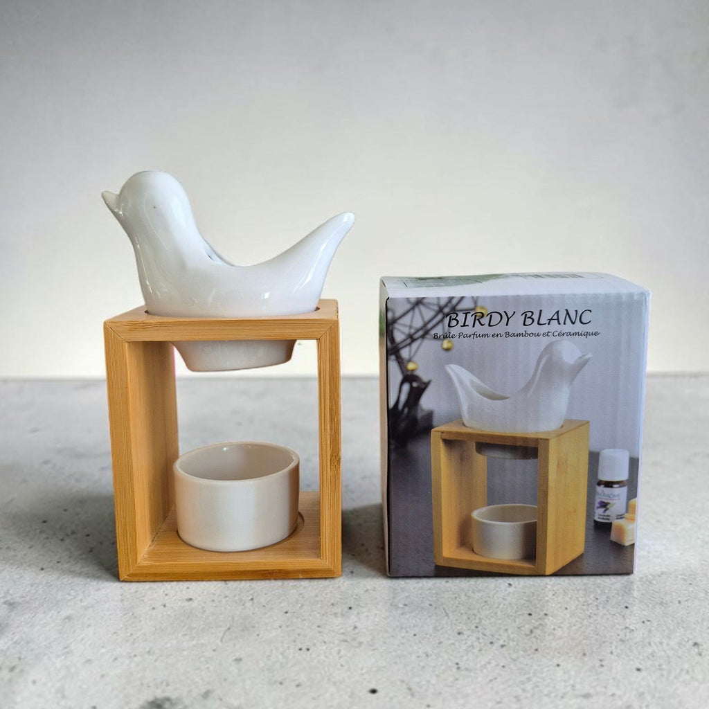 Magnifique brule parfum en forme d'oiseau 