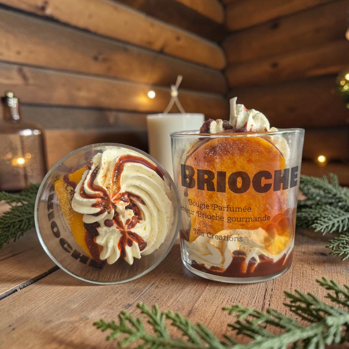 Bougie parfumée Brioche Gourmande artisanale