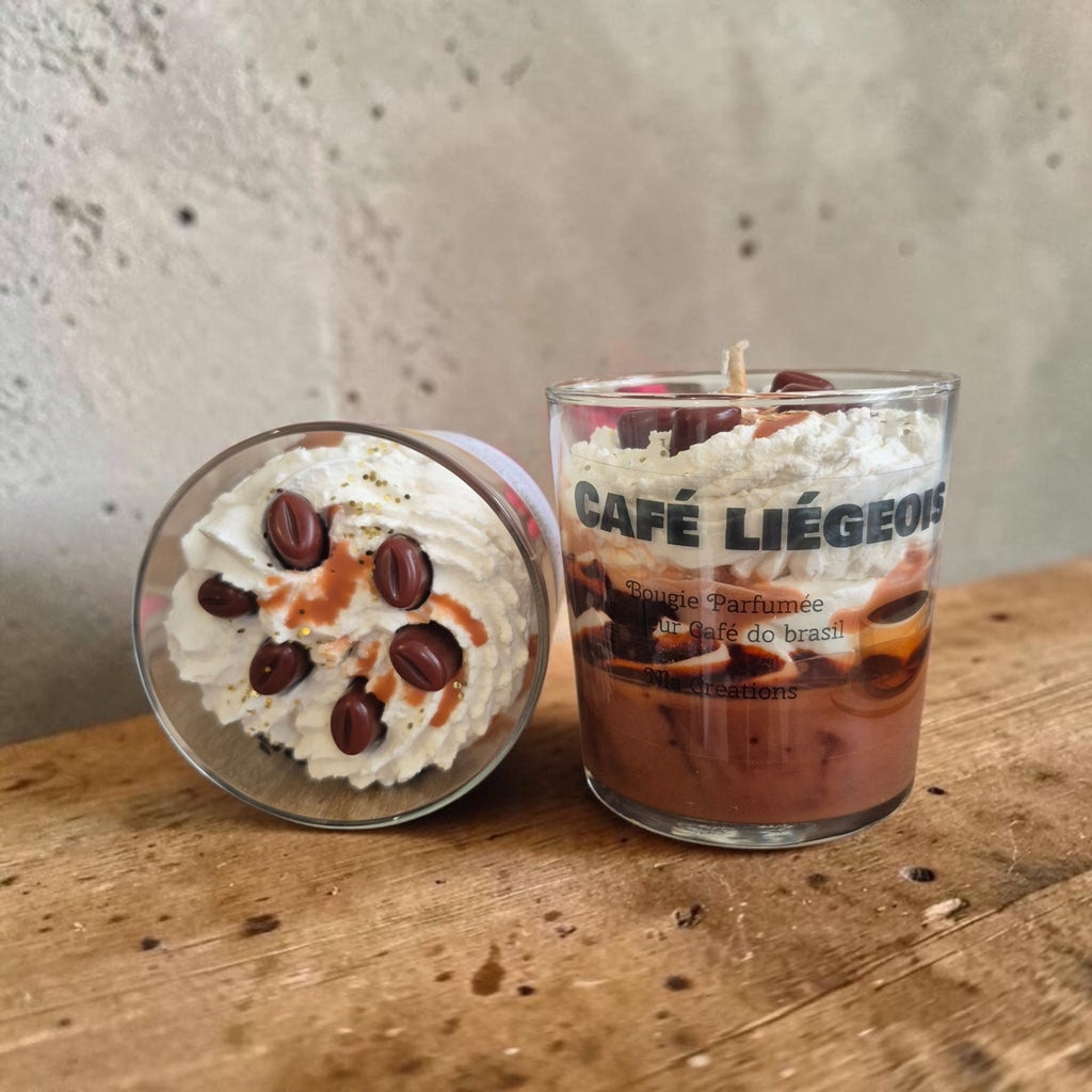 Bougie parfumée Café Liégeois senteur café