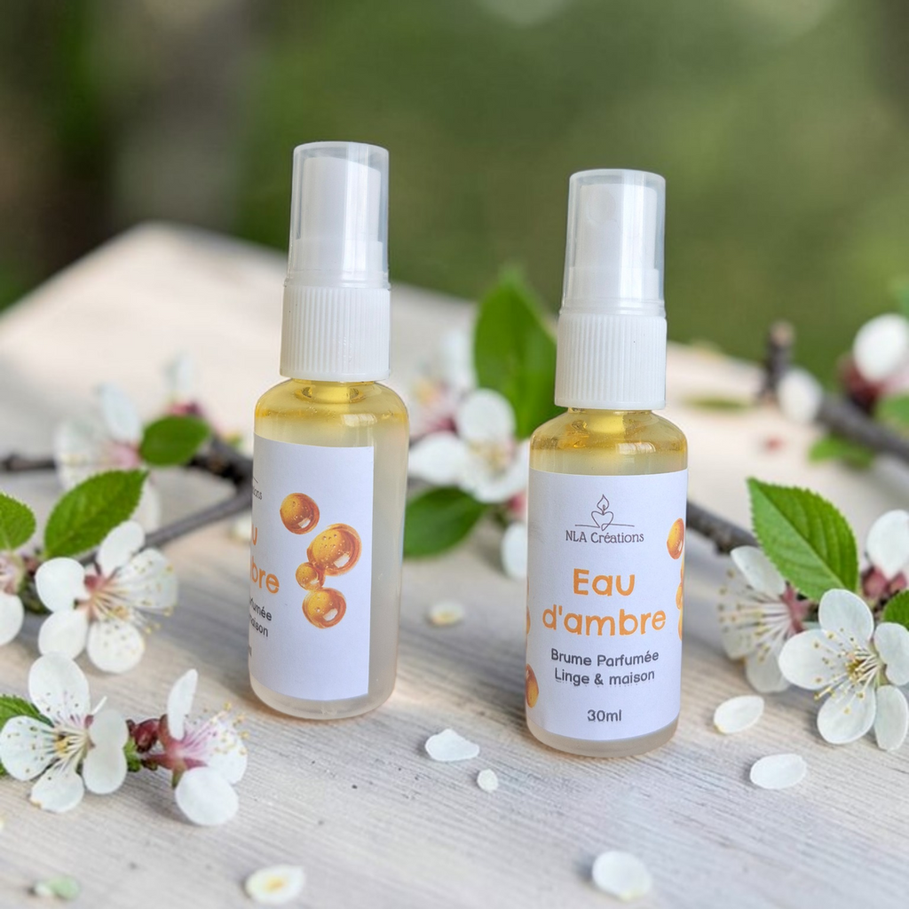 Brume Parfumée eau d'ambre 30ml - NLA Creations 