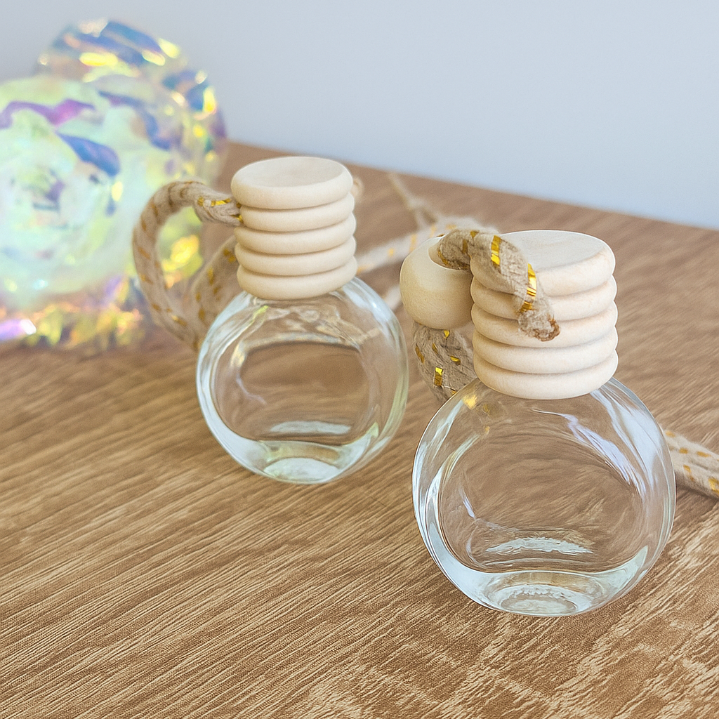 Diffuseur voiture suspendu 10 ml, création parfumée artisanale disponible dans plusieurs senteurs.