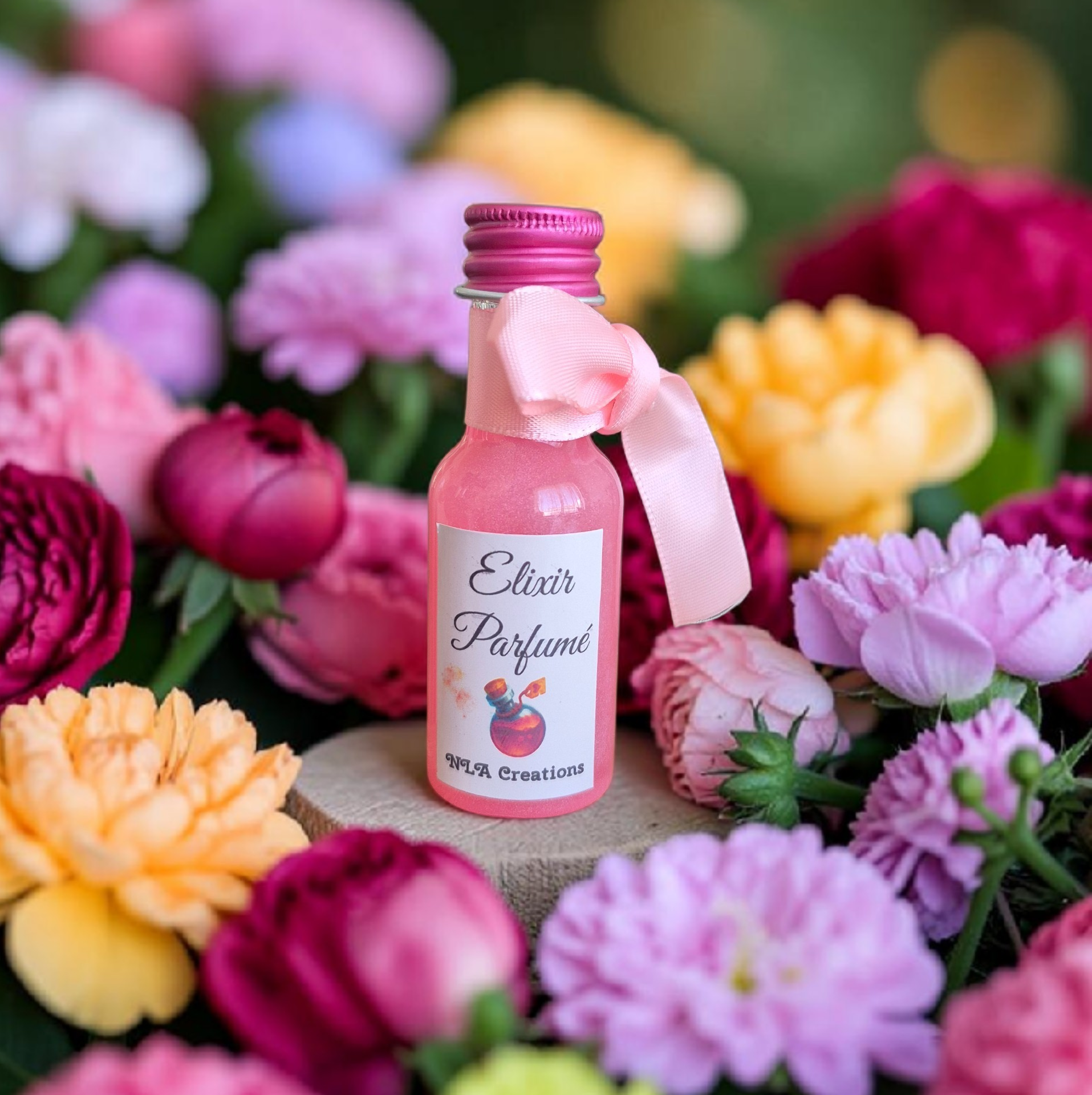 Élixir parfumé fondant liquide 30 ml pour diffuseur, création artisanale aux senteurs de Grasse.