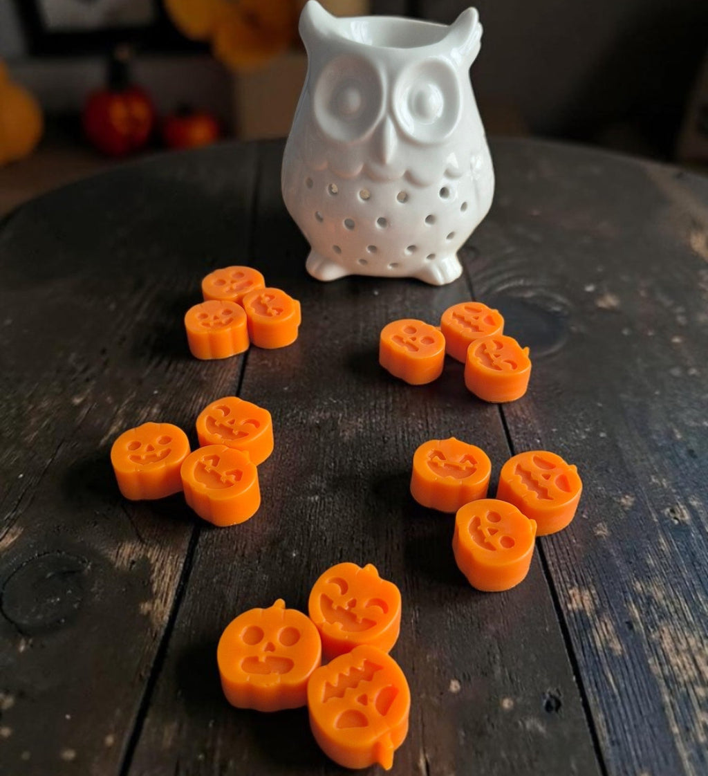 Lot de 3 fondants citrouilles parfumés à la senteur Citrouille épicée
