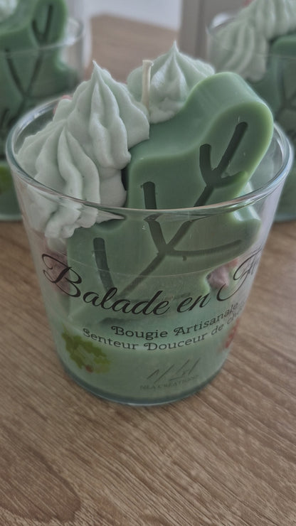 Bougie "Balade en forêt" - Douceur de chêne