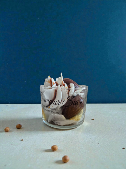 Bougie artisanale Souvenir sucré - Senteur Madeleine gourmande - NLA Creations 