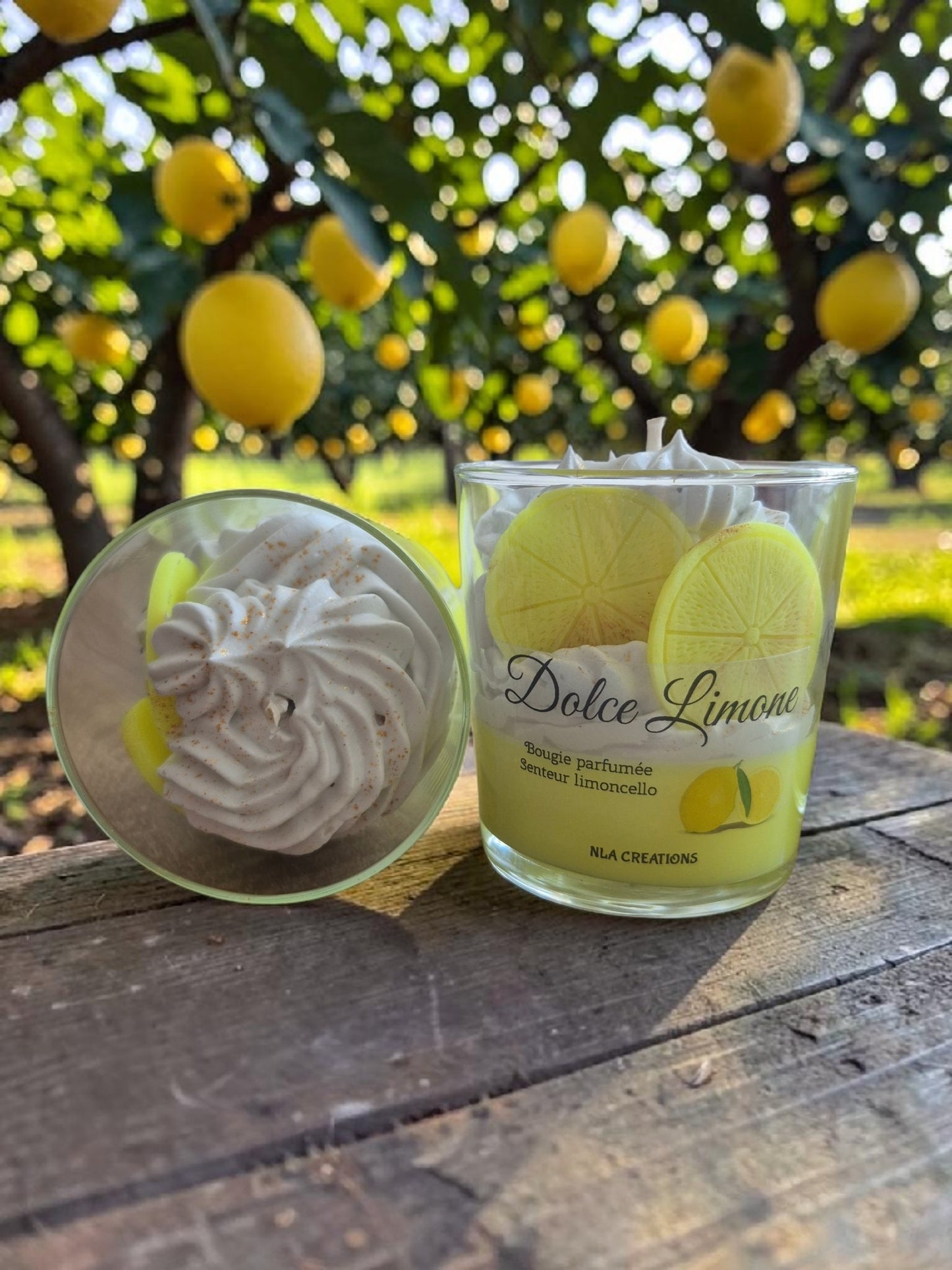 Bougie parfumée Dolce Limone - Senteur Limoncello