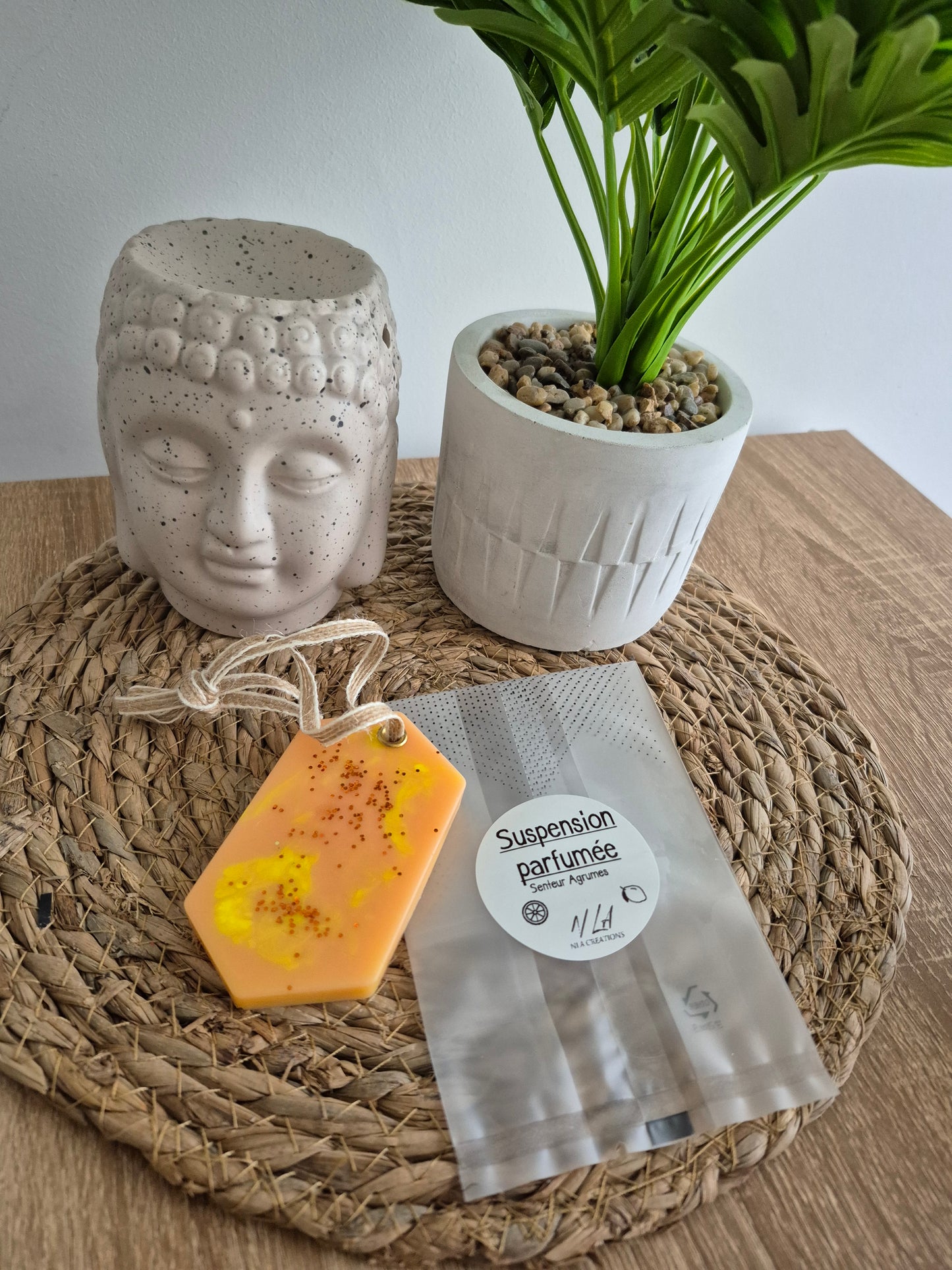 Suspension parfumée artisanale Géométrique - Senteur au choix ✨️ - NLA Creations 