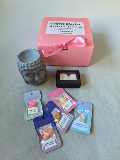 Coffret Starter - Premier pas avec les fondants parfumés - NLA Creations 