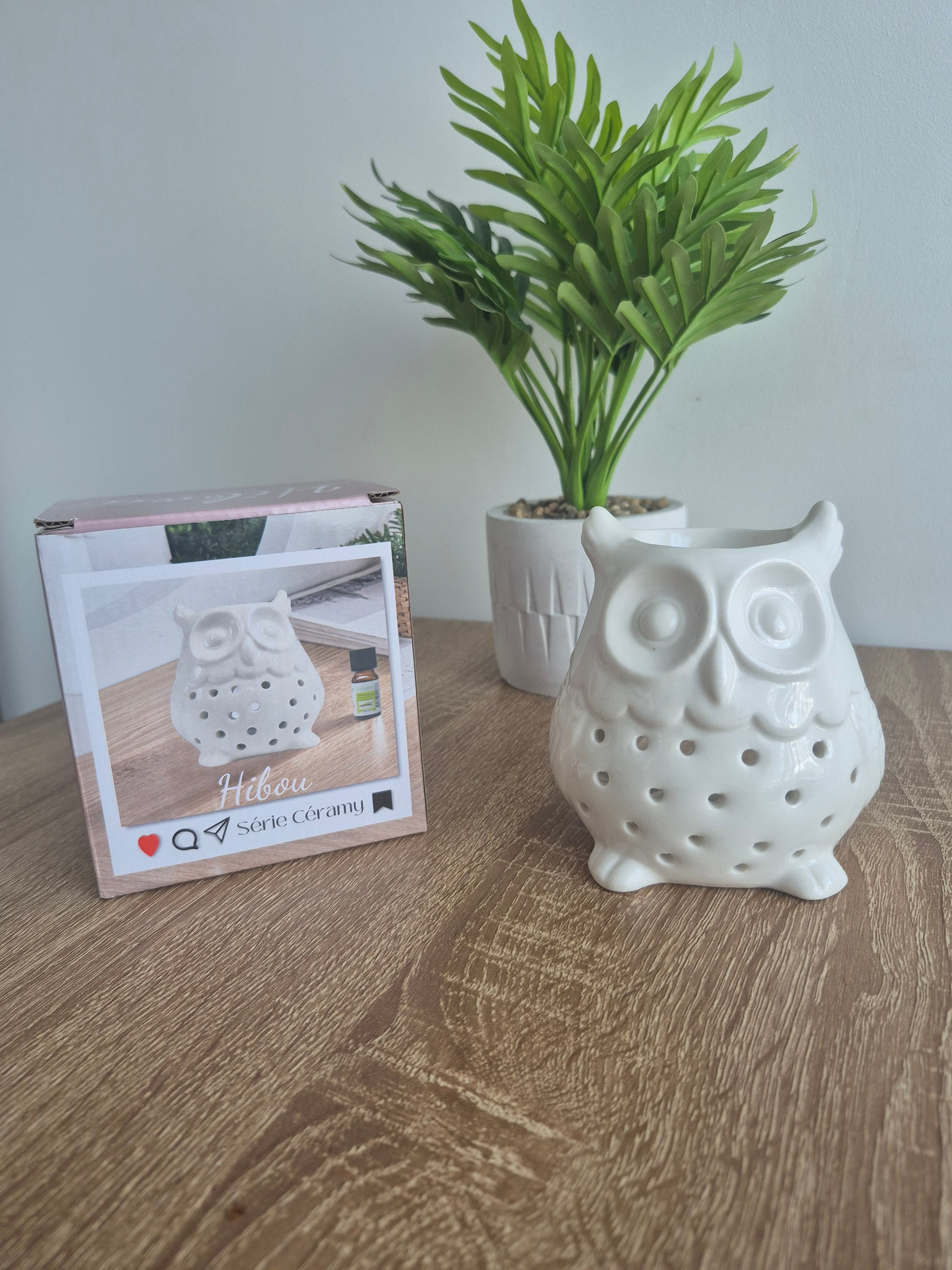 Brûle-parfum hibou - NLA Creations 