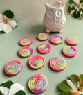 Fondant parfumé Spirale senteur Bonbon arc en ciel (+8.8g) - NLA Creations 
