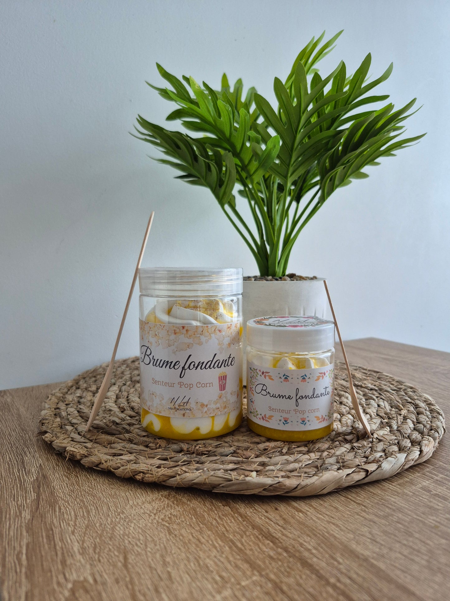 Fondant cremeux chantilly - Pop corn - 2 formats