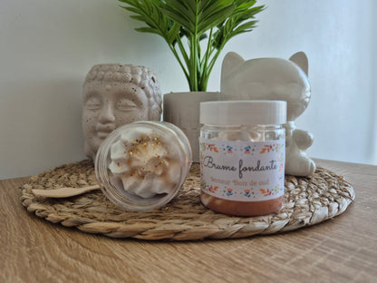 Fondant crémeux artisanal NLA Creations senteur boisée et élégante