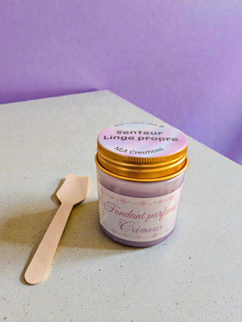 Fondant crémeux 80g - Parfum au choix - NLA Creations 