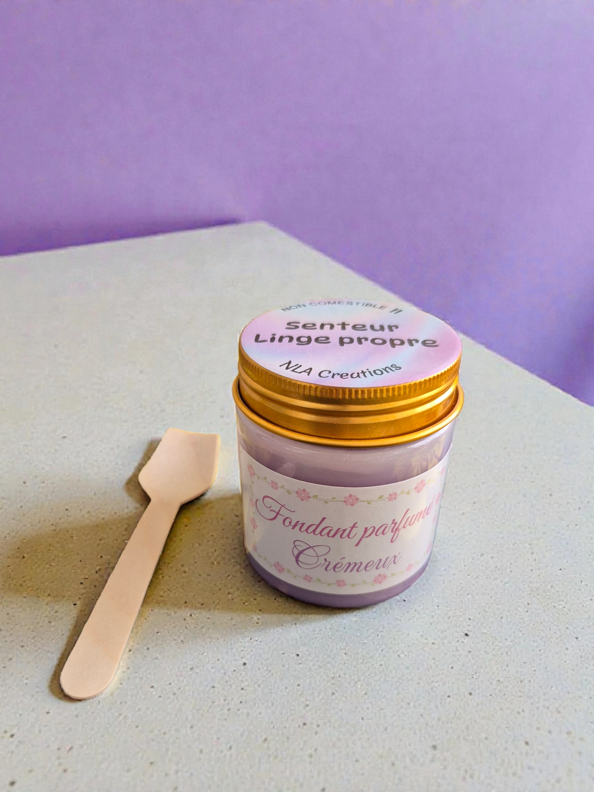 Fondant crémeux 80g - Parfum au choix - NLA Creations 