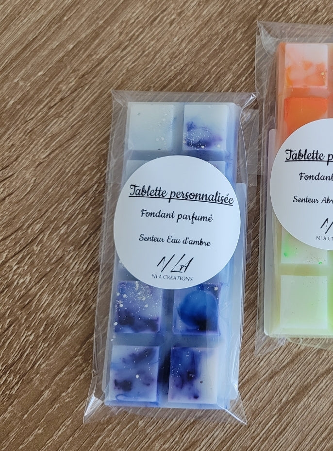 Fondants tablettes - Parfum au choix - NLA Creations 