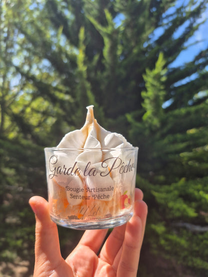 Bougie artisanale "Garde la pêche" - NLA Creations 