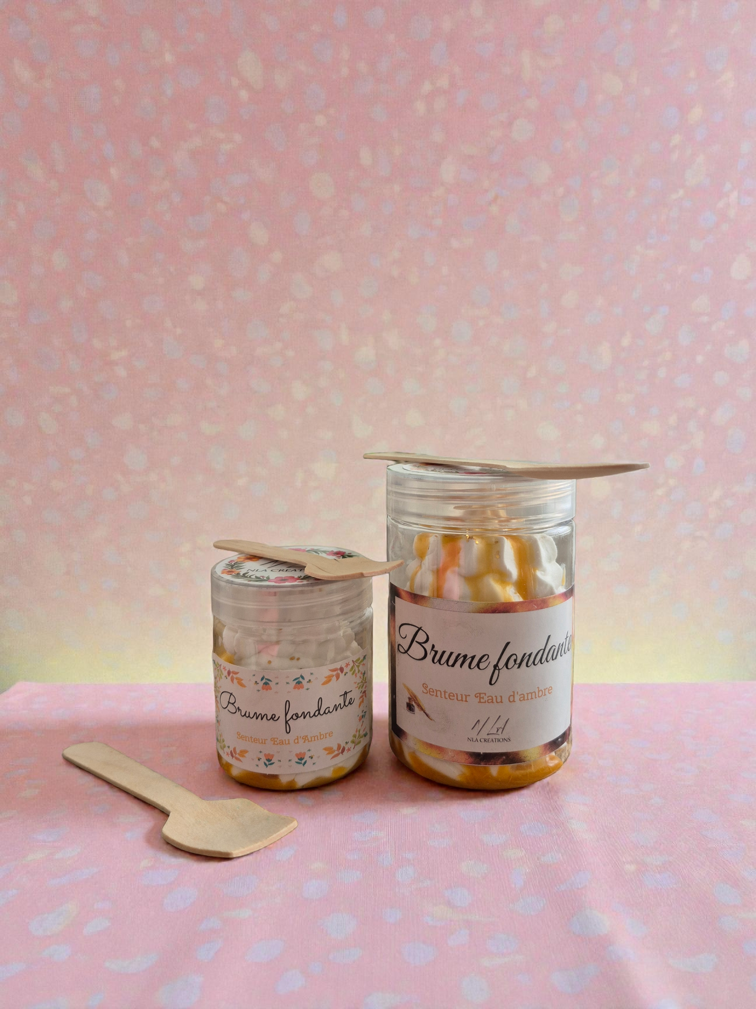 Fondant cremeux chantilly - Eau d’Ambre- 2 formats - NLA Creations 