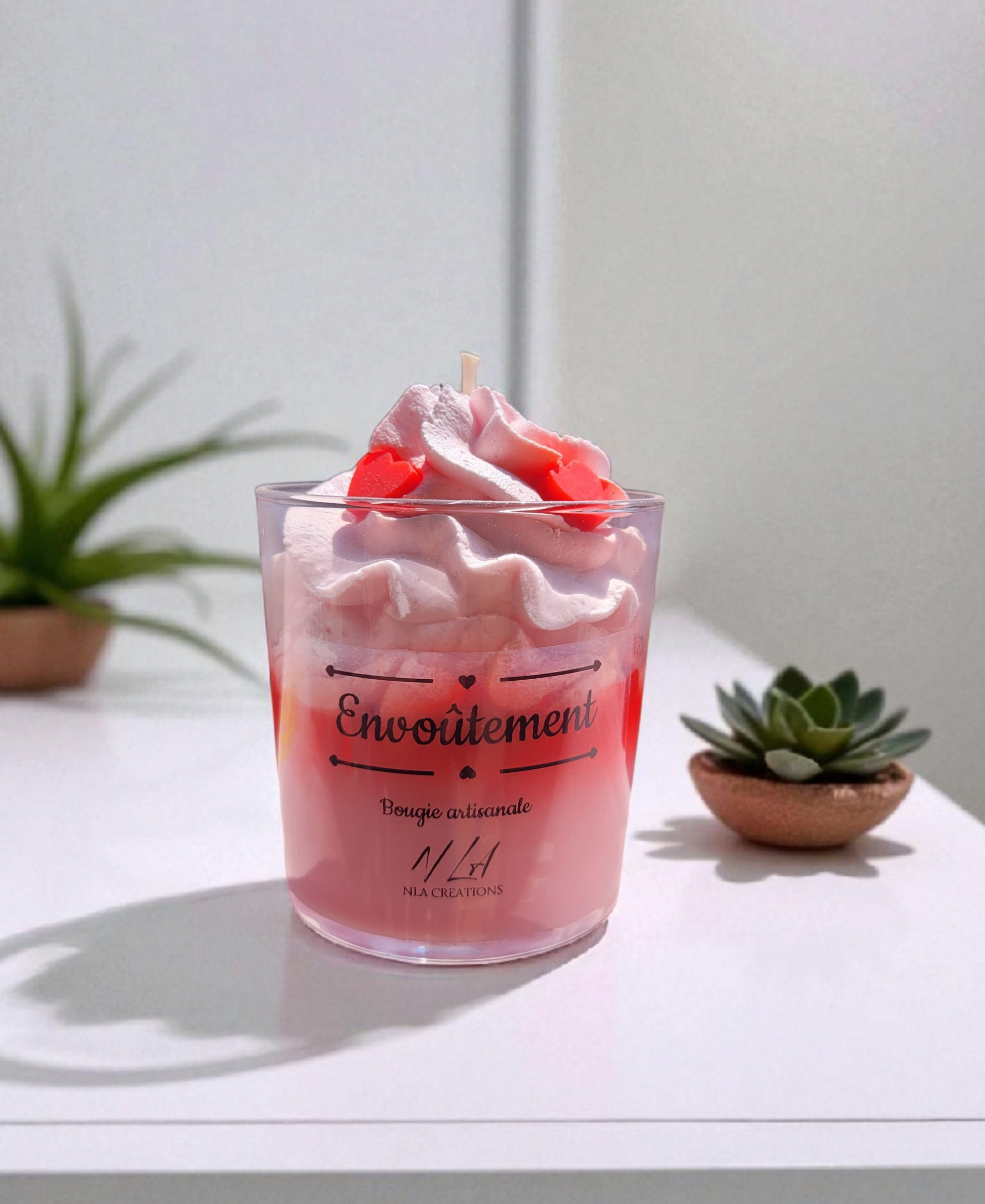 Bougie "Envoûtement" - Confiture de lait - NLA Creations 