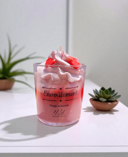 Bougie "Envoûtement" - Confiture de lait - NLA Creations 